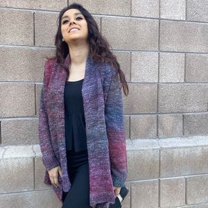 Fever purple/pink cardigan size:M